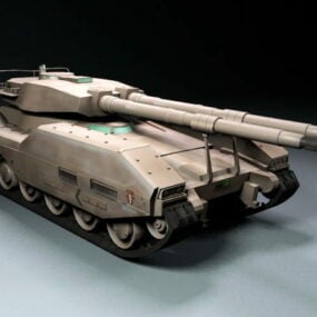 Kıyamet Tankı 3d modeli