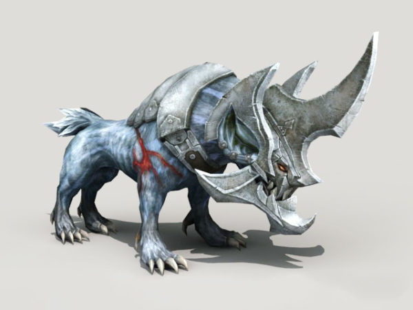 Armor Hyena Monster
