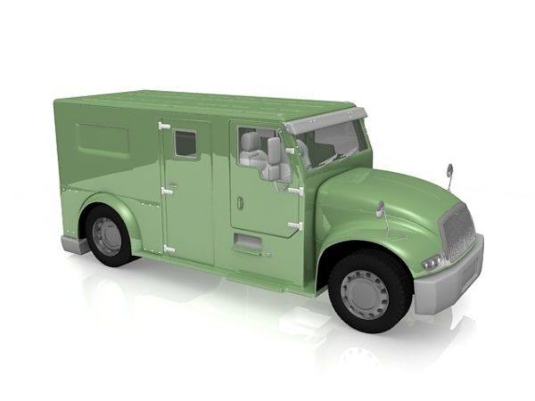 Armored Bank Truck