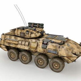 Armoured Personnel Carrier(apc) 3d model