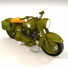 Army Military Motorcycle