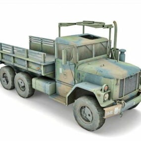 军用卡车3d模型