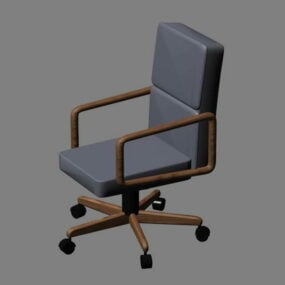 艺术设计旋转椅3d模型