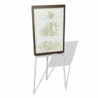 Art Easel With Painting