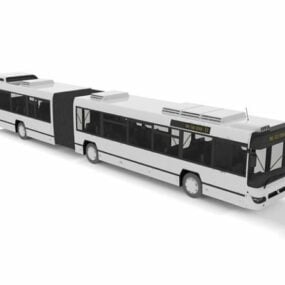 Model Bus Artikulasi 3d