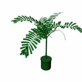 Modelo 3d de árvore de bonsai artificial