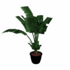 Artificial Potted Banana Tree