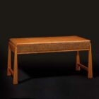 Muebles de escritorio de madera clásico asiático