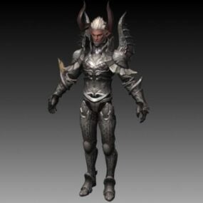 Asmodian Warrior mannelijk 3D-model