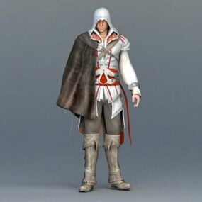 Modello 3d di Assassin's Creed Man