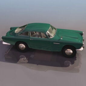 Modelo 3d do carro Aston Martin Virage