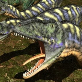 Aucasaurus Dinosaur 3d model