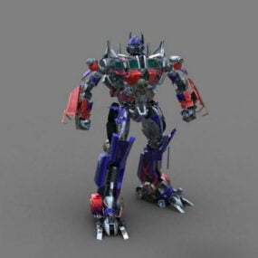 Model 3d Autobot Optimus Prime