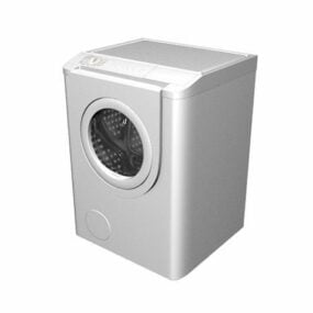 Automatisk tvättmaskin 3d-modell
