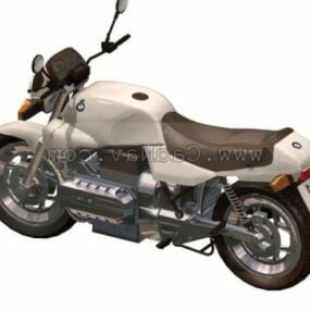 Sport Bike With Out Material 3d model