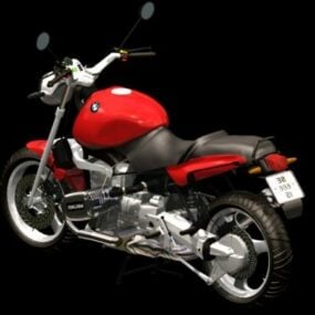 3D model indického motocyklu