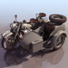 Bmw R75 Three-wheel Motorcycle