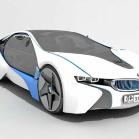 Mô hình 3d BMW Vision Hiệu quả Động lực học