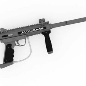 Bt4 Combat Paintball Gun Weapon 3d model