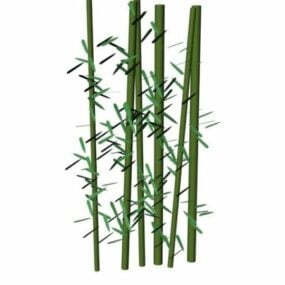 Çin Bambu Şeritleri 3D model