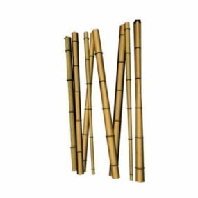 Bamboo Poles 3d malli