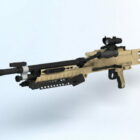 Ametralladora Barrett M240lw