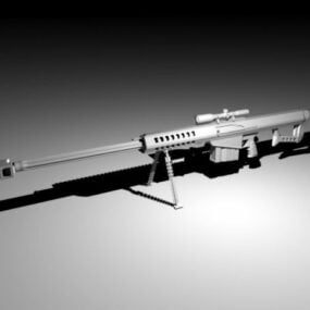 巴雷特M99步枪3d模型
