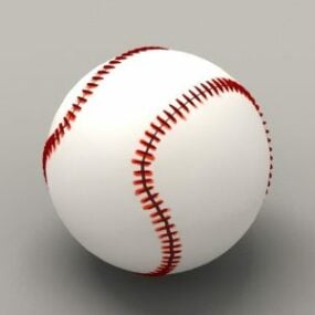 Balle de baseball modèle 3D
