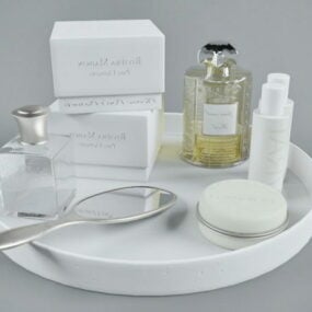 Bath And Body Products 3d model