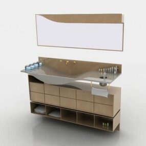 Bathroom Vanity Cabinet 3d model