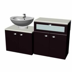 Bathroom Vanity Cabinets 3d model
