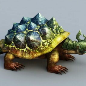 דגם 3D Battle Turtle