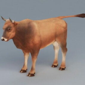 نموذج 3D للأبقار