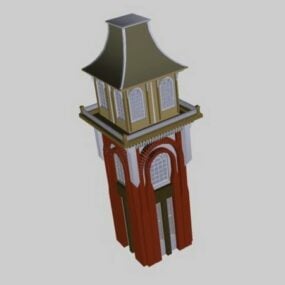 Belfry Tower 3d-modell