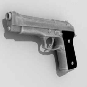 مسدس بيريتا M9 نموذج ثلاثي الأبعاد