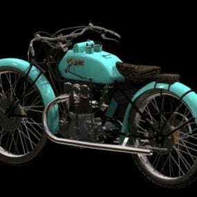 Model 3D motocykla Bianchi