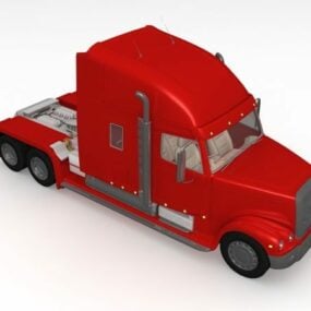 Big Semi Truck 3d μοντέλο