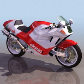 Bimota Sb8k Motorcykel 3d model