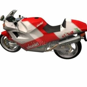 Bimota Tesi 1d 906sr Racing Motorcykel 3d-modell