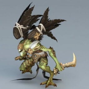 Birdman Warrior 3d-modell