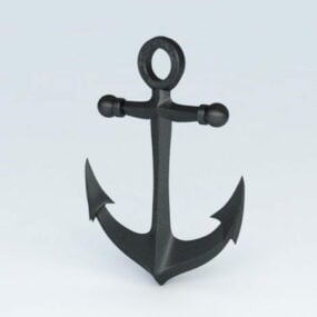 דגם 3D Black Anchor
