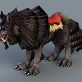 黑狼3d模型