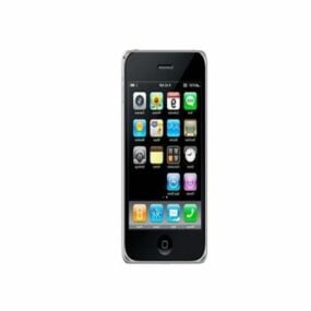 Musta iphone 3d malli