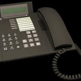Black Telephone 3d model
