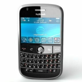 黑莓手机3d模型