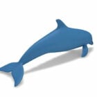 파란 돌고래 만화