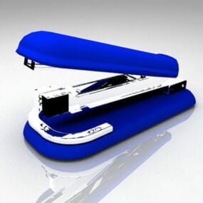 Modrý 3D model sešívačky