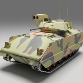 Bradley Fighting Vehicle 3d model