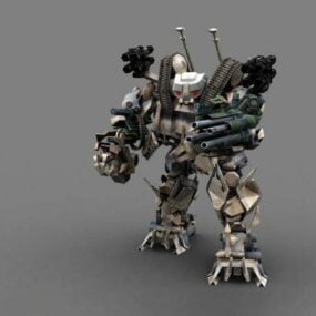 مدل سه بعدی ربات Brawl Transformers