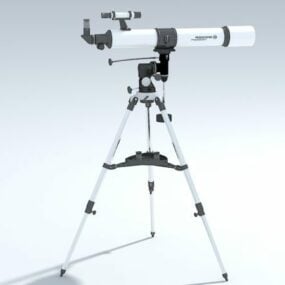 3D model Bresserova dalekohledu